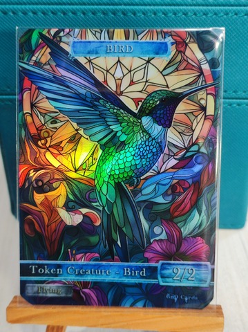 Foil Blue Bird #12